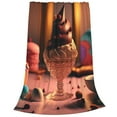 thumbnail image 2 of Vsdgher Colorful Cake Ice Cream Ultra-Soft Micro flannel Blanket Throw Blankets for Couch Sofa, Bed (4 sizes)-80"x60", 2 of 7