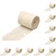 thumbnail image 2 of Matsuzay 1 rollo de accesorios de ropa para decoración de bodas, manualidades sencillas y bonitas, cinta para ropa Natural cómoda, blanco Type1 NO1, 2 of 6