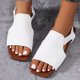 thumbnail image 5 of MKLEKYY Sandalias para Playa para Mujer, Sandalias de Talla Grande, Sandalias de Verano Informales A La Moda de Pu para Exteriores, Zapatos Planos y Versátiles, Sandalias, 5 of 5