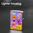 thumbnail image 4 of PINKFONG-theme Copper Metal Lighter Shell, Premium Replacement Refillable Lighter Case with Durable Metal Construction, Compatible with Zippo and Most Standard Lighter Models, 4 of 6
