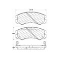 thumbnail image 2 of Centric Parts 300.05790 Semi Metallic Brake Pad with Shim, 2 of 3