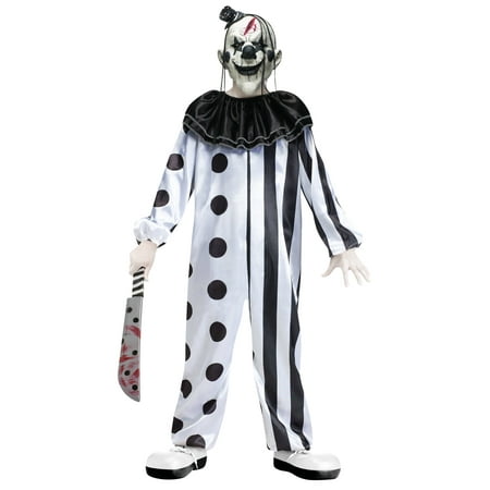 Fun World Boy's Killer Clown Costume Size Large