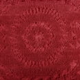 thumbnail image 3 of Better Trends 21"x 27" Standard Pillow Sham 100% Cotton Pillow Cover Medallion Design Machine Washable (Burgundy) Rio Collection, 3 of 4