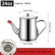 thumbnail image 1 of CaiYueKe Stainless Steel Oil Dispenser Bottle Kitchen Cooking Olive Vinegar Cruet with Filter Non Drip Leak Proof Home Chef Essential Condiment Container, 1 of 7