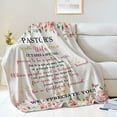 thumbnail image 4 of Pastor Wife Appreciation Gifts, Gifts for Pastor's Wife, Pastors Wife Gifts, Pastor Birthday Gifts for Women Soft Flannel Throw and Blankets 60"x50", 4 of 5