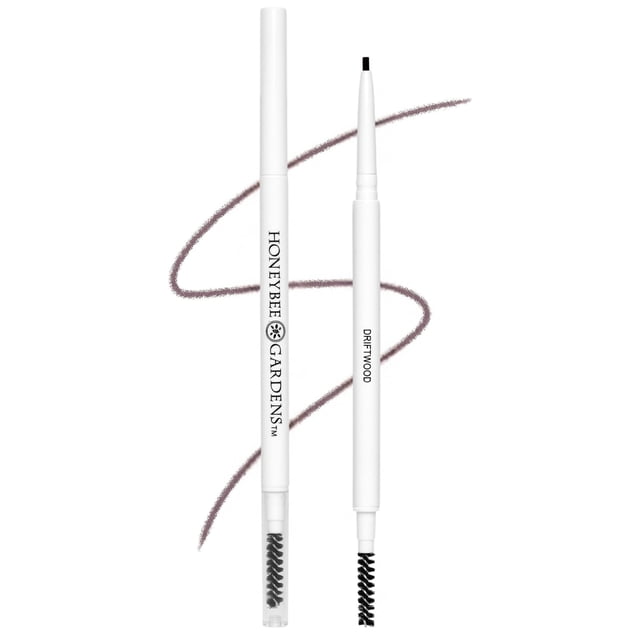 Lápiz para cejas Honeybee Gardens Fine Point Driftwood Vegan