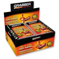 (40 Count) GRABBER WARMERS Peel N' Stick Body Warmers, Long Lasting Safe Natural Odorless Air Activated Warmers, Up to 12 Hours of Heat