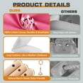 thumbnail image 6 of 2 in 1 Baby Jumper, Toddler Swing and Bouncer, Indoor Outdoor Baby Swings for Infants, Pink, 6 of 7