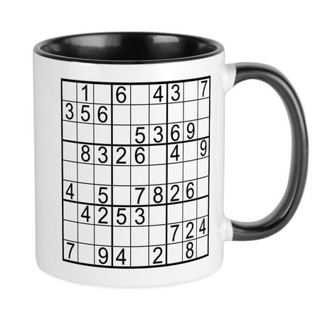 

CafePress - Sudoku Mug - Ceramic Coffee Tea Novelty Mug Cup 11 oz
