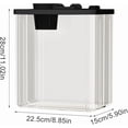 thumbnail image 2 of ZLight 5 Gallon Fish Tank Offers Unmatched Viewing Clarity When Observing Betta Fish Swim Gracefully Beta Tank Starter Kit black L, 2 of 6