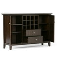 thumbnail image 3 of WyndenHall Freeman Sideboard Buffet & Wine Rack, 3 of 8