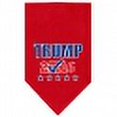 thumbnail image 2 of Mirage Pet 66-151 LGRD Trump Checkbox Election Screenprint Bandana, Red - Large, 2 of 2