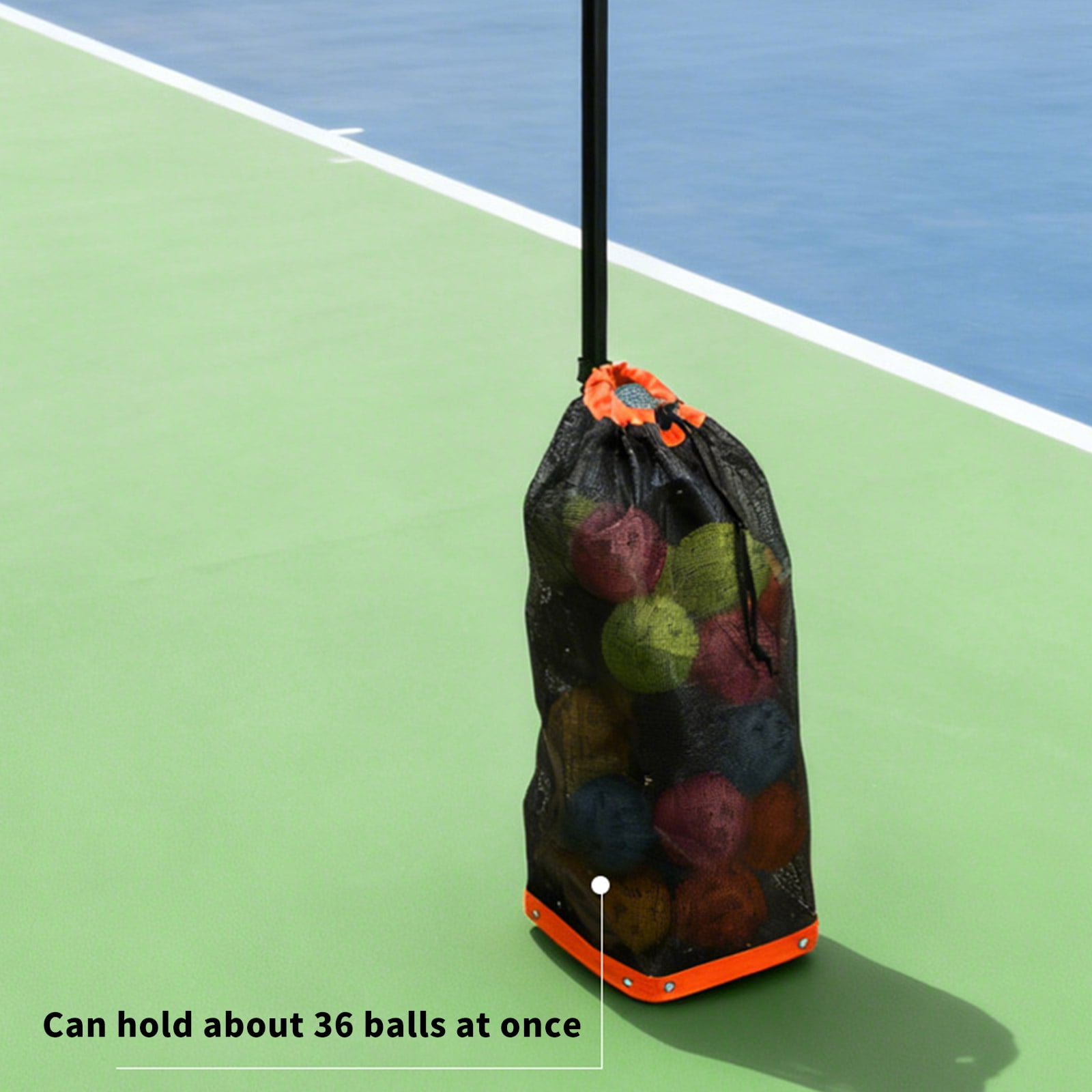 Time Saving Collector 50% Faster Pickup Increases Practice Time by 20% for Pickleballs and Tennis Efficiency