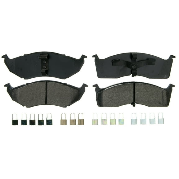Wagner QuickStop ZX642 Semi-Metallic Disc Brake Pad Set Fits select: 1995-1999 DODGE NEON, 1995-1999 PLYMOUTH NEON