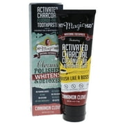 Activated Charcoal Whitening - Cinnamon Clove by My Magic Mud for Unisex - 4 oz Toothpaste