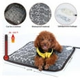 thumbnail image 1 of MesaSe Pet Bed Heating Pad Temperature Control Soft Dog Cat Bunny Kitty Heater Mat Warm Mate Blanket (US Plug), 1 of 8