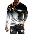 thumbnail image 2 of APEXFWDT Mens Tops Big and Tall 3D Printed Casual Long Sleeve T-Shirts for Men Graphic Tee Fashion Round Neck Shirts M-4XL, 2 of 5