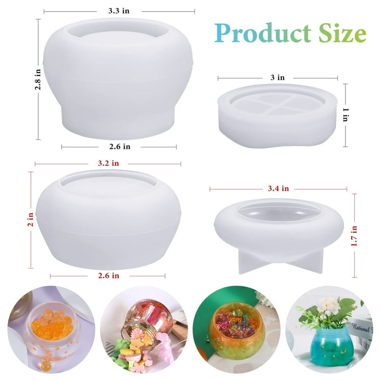 Mini Pudding Resin Molds – IntoResin