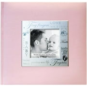 MBI Fabric Expressions Photo Album 8.5"X8.5" -Baby - Pink