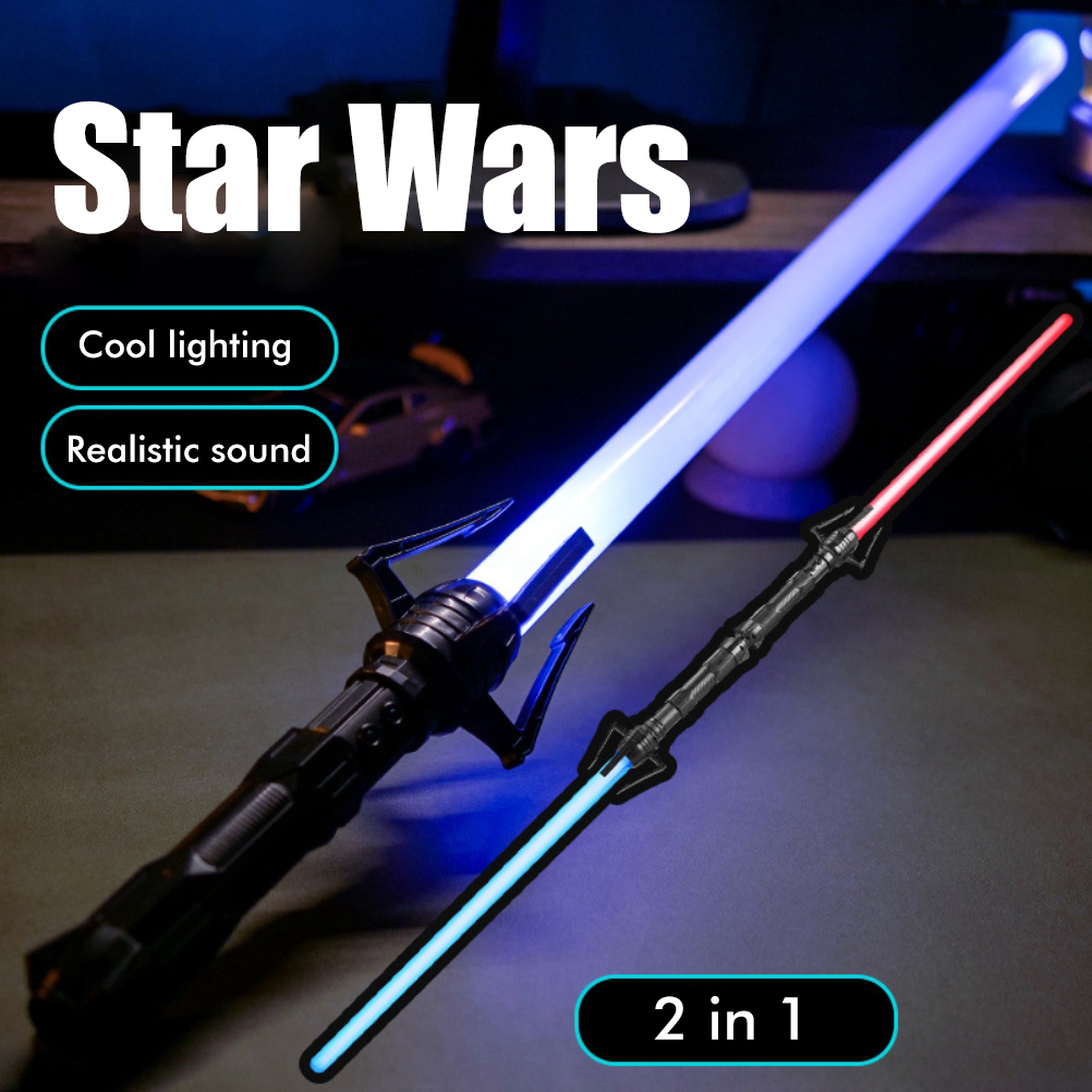 Light Sword Kids Toys 2Pcs In Colors Changing Light Up Sword  Expandable Light Sword With Sound Cosplay Toy For Kids Adults Halloween  Christmas Gift