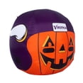 thumbnail image 1 of Sporticulture INFLJHMIN 4 ft. NFL Minnesota Vikings Team Pride Inflatable Jack-O-Helmet, 1 of 1