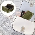 thumbnail image 3 of EeaseMX 1 tarjetero para mujer, monedero, bolso de mano, monedero (verde), 3 of 8