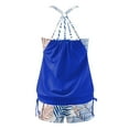 thumbnail image 7 of Edvintorg Two Piece Blouson Tankini Swimsuits for Women Modest Bathing Suits Loose Fit Swimwear Swim Suits Tankini Top with Boyshorts, 7 of 7