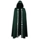 thumbnail image 5 of Capa con capucha de talla grande, 5 colores, estilo renacentista medieval, para Halloween, iglesia, sacerdote, cosplay, 5 of 5