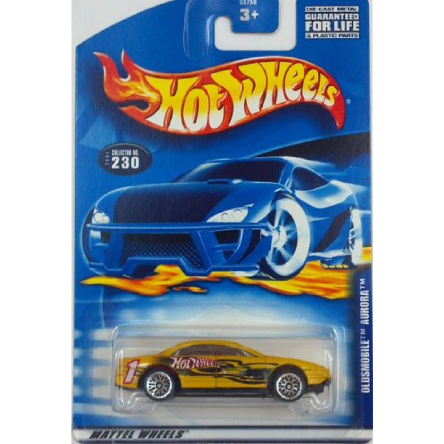 2001 Hot Wheels Oldsmobile Aurora #230