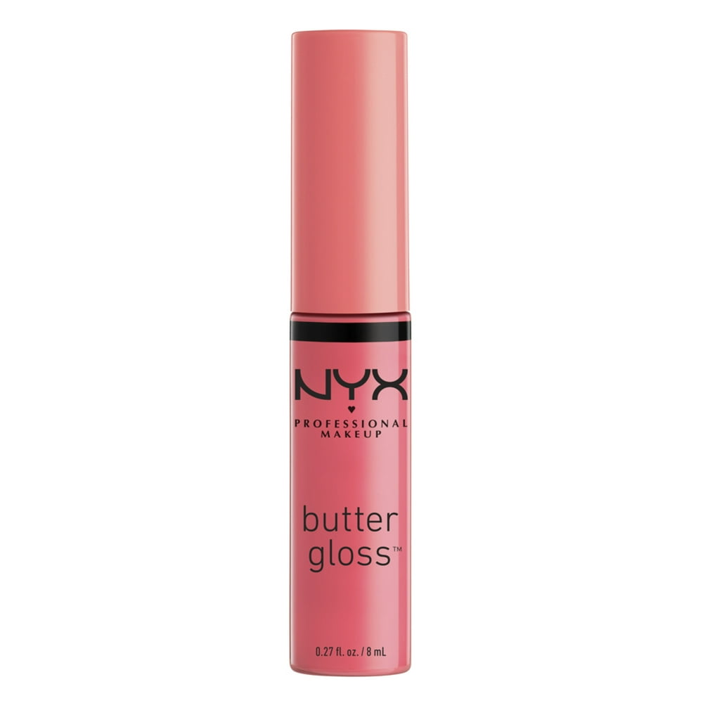 NYX Professional Makeup Butter Gloss, Nonsticky Lip Gloss, Peaches And