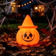 thumbnail image 7 of KOYPTL Light Up Pumpkin Lantern Halloween Decoration,Pre-Lit LED Small Indoor Outdoor Ornaments,Battery Operated Tabletop Jack O Glowing Night Lamp for Garden,Patio,Front Door Holiday Halloween Decor, 7 of 7