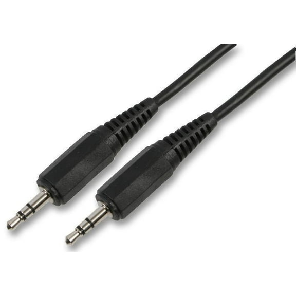 PRO SIGNAL - 3.5mm Stereo Jack Plug to Plug Lead, 1.2m Black