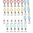 thumbnail image 2 of 30 Pieces Towel Clips Not Deform Easy to Deform Durable Thicken Hanging Kitchen Clips Smooth Rustproof Towel Loops Anti Slip Hook Clamp, 2 of 9