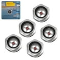 thumbnail image 4 of Air Compressor Oil Level Gauge Sight Glass 1/2" Male Thread Aluminum 5Pcs, 4 of 8