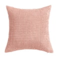 thumbnail image 1 of Funda de almohada 45 x 45 cm para sofá cama de salón, decoración del hogar, cuadrada, de pana suave, 1 of 3