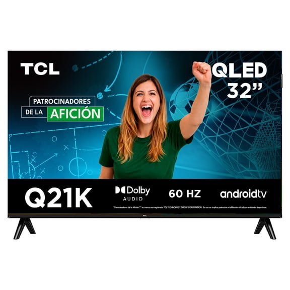 TV TCL 32" FHD QLED ANDROID HVA 32Q21K