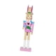 thumbnail image 4 of Figura de conejito de Pascua Cascanueces Escultura animal Decorativa 10 pulgadas Regalo de Pascua Púrpura, 4 of 9