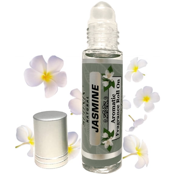 Roll on Aromatic Fragrance Oil Jasmine Scented Perfume Oil 10 ml by Sponix Made in USA
