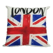 British Flag | London England | Pillow Cover | Throw Pillow | Home Decor | London Bridge | Gifts for Travelers | Unique Friend Gift