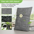 thumbnail image 2 of Charcoal bags Odor Absorber Activated Bamboo Charcoal Air Purifying Bag for Home Odor Eliminator Car Air Freshener for Closet Deodorizer Shoe Room Basement Litter Box Pet safe Bag 15Packs×100g, 2 of 4