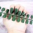 thumbnail image 1 of Waiimak Fleshy Matte Matte Long Nails 24 False Nail Patches Ballet Fake Nail Patch, 1 of 1
