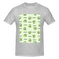 thumbnail image 4 of Bingfone Green Avocado Men'S Loose Fit Short-Sleeve Pocket T-Shirt, 4 of 7
