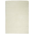 thumbnail image 2 of Nourison Malibu Shag Solid Shag Ivory 5'3" x 7'3" Area Rug, (5' x 7'), 2 of 8