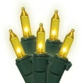 thumbnail image 2 of Vickerman 100 Multi-color Mini-Light on Green Wire, 46' Christmas Light Strand, 2 of 7