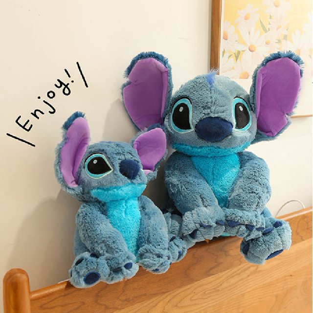 30/45/60/80/110cm Disney Anime Lilo &Stitch Plush Toy Cartoon Cute Angel Stich Animal Peluche Figura Kids Stuffed Plush Toy Gift zhangyuxiang LED