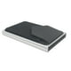 thumbnail image 1 of Fiudx Ofertas flash del día Caja de empuje de tarjeta automática de aluminio cubierta de cinturón tarjeta bancaria antirrobo caja de tarjeta RFID, 1 of 2