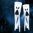 thumbnail image 5 of 2pcs 40 Inch Halloween Ghost Windsock Flag, Halloween Windsock Outdoor Hanging Decoration for Front Yard Patio Lawn Garden Party Decor, 5 of 7