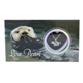 thumbnail image 6 of Sea Otter Pendant 16" Necklace Set Love Pearl Kit, Unisex Teens and Adults, Silver Color, 6 of 7