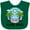 Green, variant on Inktastic Summer Vacation in Delray Beach Boys or Girls Baby Bib
