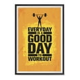 thumbnail image 2 of EzPosterPrints - Gym Inspiration Motivation Quotes - Poster Printing - Inspirational Motivational Wall Art Print for Home Office Decor - Good Day - 32X48 inches, 2 of 6